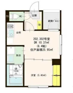 Boul  Mich【3階】の間取り