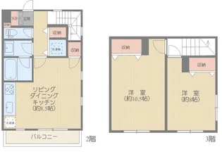 フォレストコートヤマグチの間取り