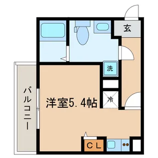 神奈川県横浜市西区久保町【アパート】の間取り