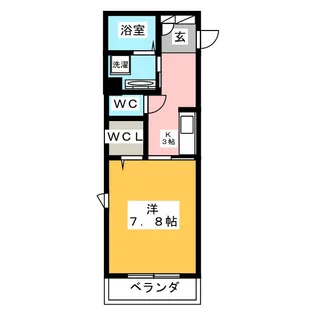 Ivy東戸塚【1階】の間取り