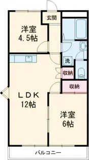 セントラルドリーム【2階】の間取り