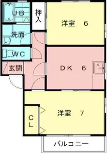 エクセルA【2階】の間取り