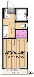 東京都杉並区清水1【アパート】の間取り