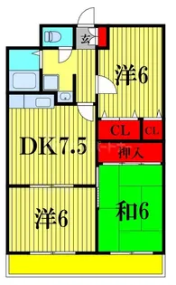 TS第一マンション【3階】の間取り