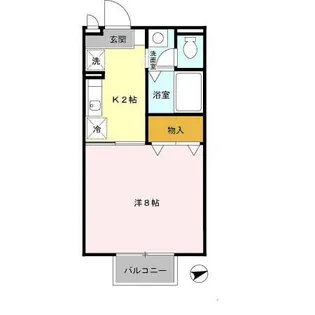 セピアコート【2階】の間取り