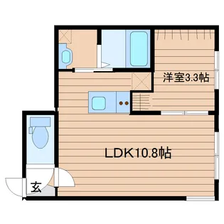 メゾン・ド・ラヴェール【1階】の間取り