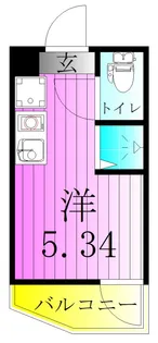 Cube kanamachi V【1階】の間取り