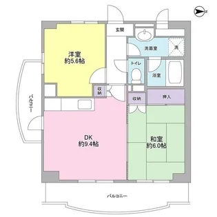 アビタシオン祇園【5階】の間取り