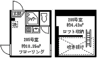 ソフィアパレード【2階】の間取り