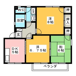 ラ・フォーレ長野 C棟【2階】の間取り