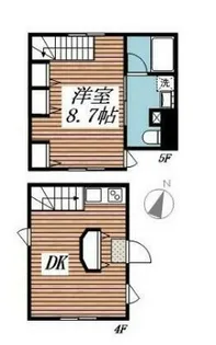 ゴールドシティ水道橋の間取り