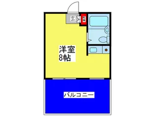 シャイングレ-ド21【4階】の間取り