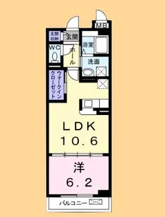 ジョイエイト【3階】の間取り