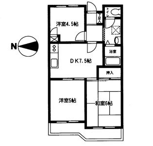 エクセレントビュー第2【2階】の間取り
