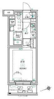 東京都北区志茂3【マンション】の間取り