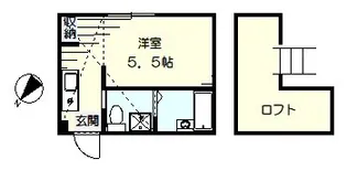 アルティス西横浜【2階】の間取り