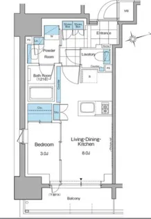 ルフォンプログレ本郷三丁目【11階】の間取り