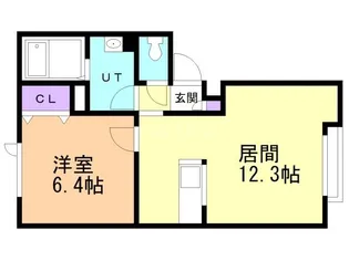 シャーメゾンメイA【2階】の間取り