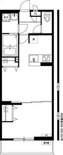 千葉県船橋市滝台町【アパート】の間取り