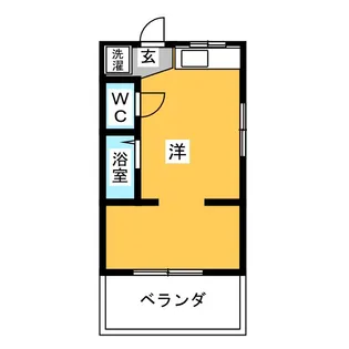 コーポ名豊【2階】の間取り