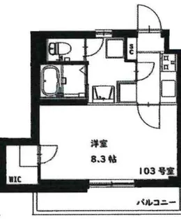 ファーム・ヴィラII【1階】の間取り