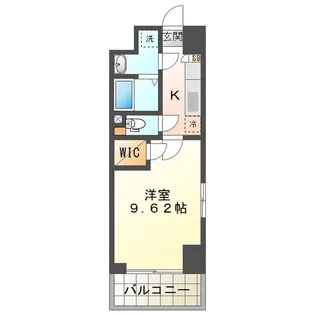 S-FORT四日市西新地【9階】の間取り