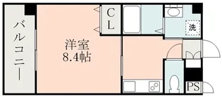 S-FORT熊本県立大学前【5階】の間取り