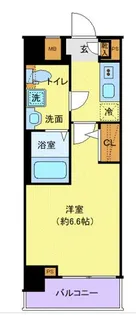 クレヴィスタ横浜矢向【1階】の間取り