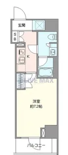 ジェノヴィア平塚III【11階】の間取り