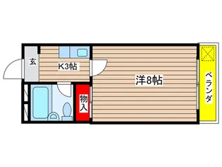メイゾンフジミ【3階】の間取り