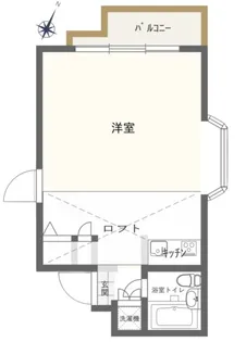 キャラット和泉【2階】の間取り