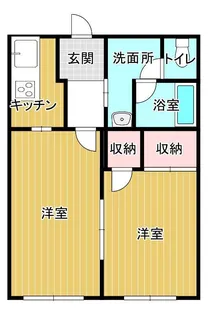 デマンドせんよう【2階】の間取り