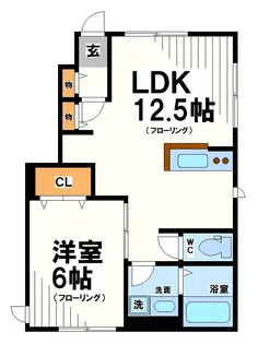 Rosenheim(ローゼンハイム)【1階】の間取り