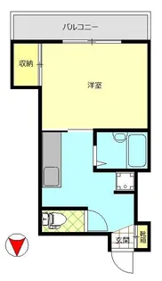 グレイス萩中【3階】の間取り