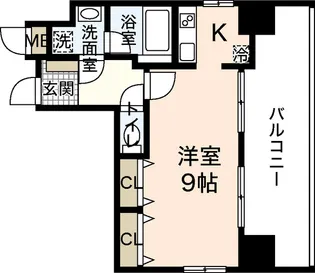 ライフメント堺町II【2階】の間取り