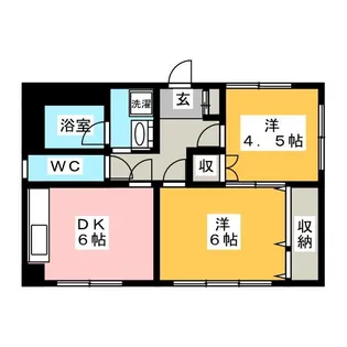 MORIビル【6階】の間取り