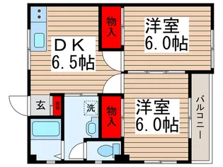 マンション田島【3階】の間取り