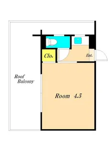田園ロイヤルハイツ【7階】の間取り
