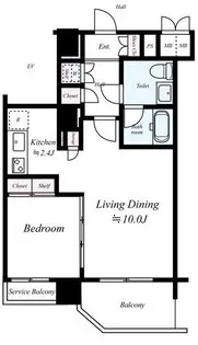 メインステージ パーク大山【3階】の間取り