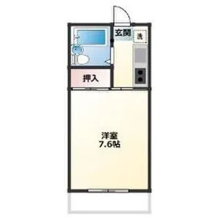 グリーンハイツ【1階】の間取り