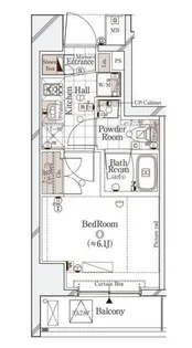 ガリシア御殿山【5階】の間取り