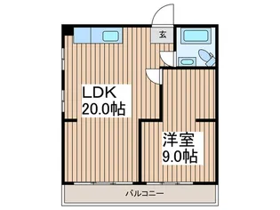 泰合ビル【6階】の間取り