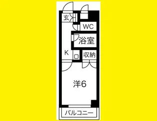 ワイズフィールド【3階】の間取り