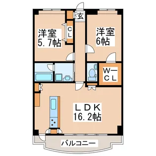 シェル・エトワレ【5階】の間取り