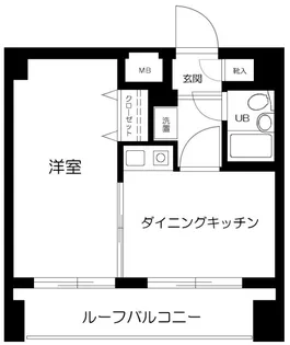グランレーブ巣鴨【4階】の間取り
