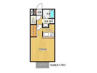 ニューハイツMIYA【1階】の間取り