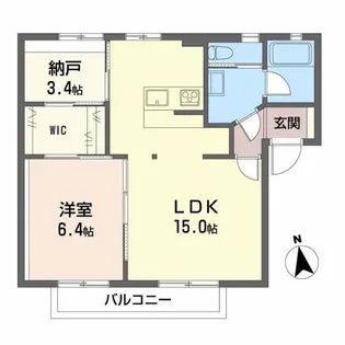 シンセリティ【1階】の間取り
