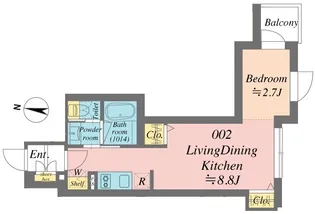 Grande Shakujiidai【1階】の間取り