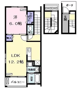 KT・PLACE【3階】の間取り