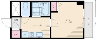 アプレシティ高円寺【4階】の間取り